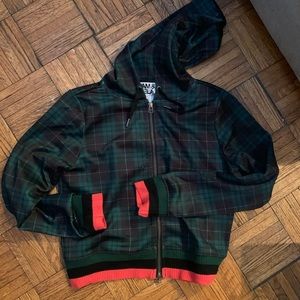 Pam & Gela Tops - PAM & GELA plaid zip-up Pam & Gela Tops - PAM & GELA plaid zip-up